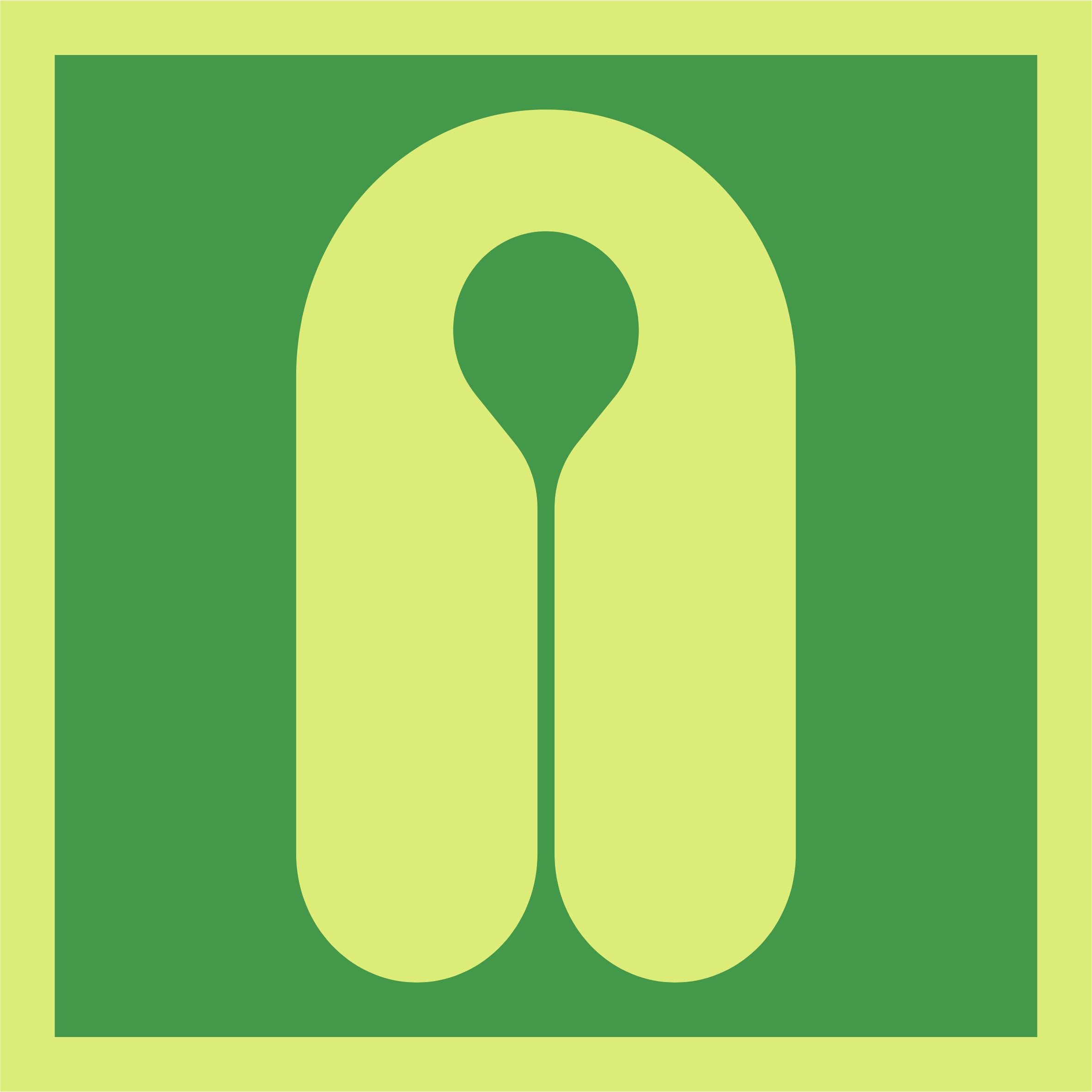 Photoluminescent Life Jack Symbol Sign